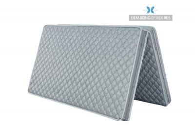 Đệm bông ép Elan Rex chần foam gấp 2 tấm