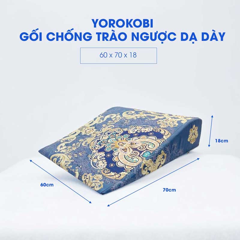 Gối chống trào ngược dạ dày Yorokobi - cao 18cm