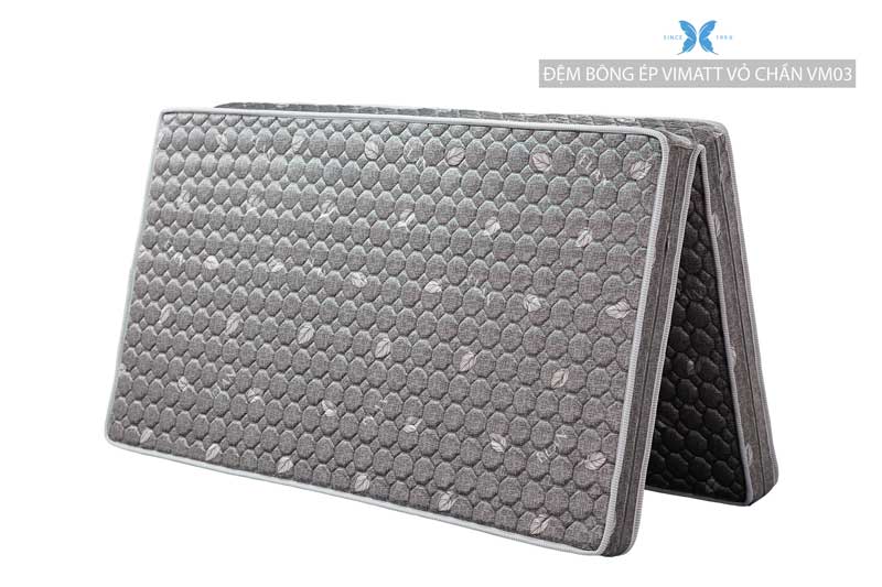 Đệm bông ép Elan Alias chần foam gấp 2 tấm