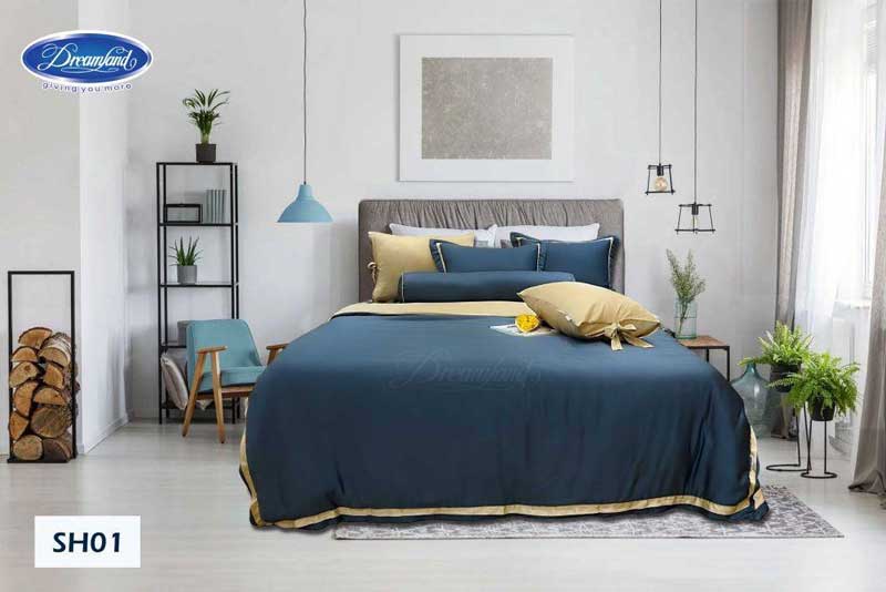 Bộ ga phủ Dreamland Tencel Luxury SH01