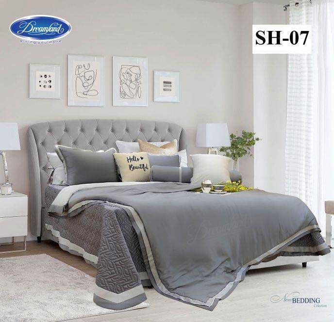 Bộ ga phủ Dreamland Tencel Luxury SH07