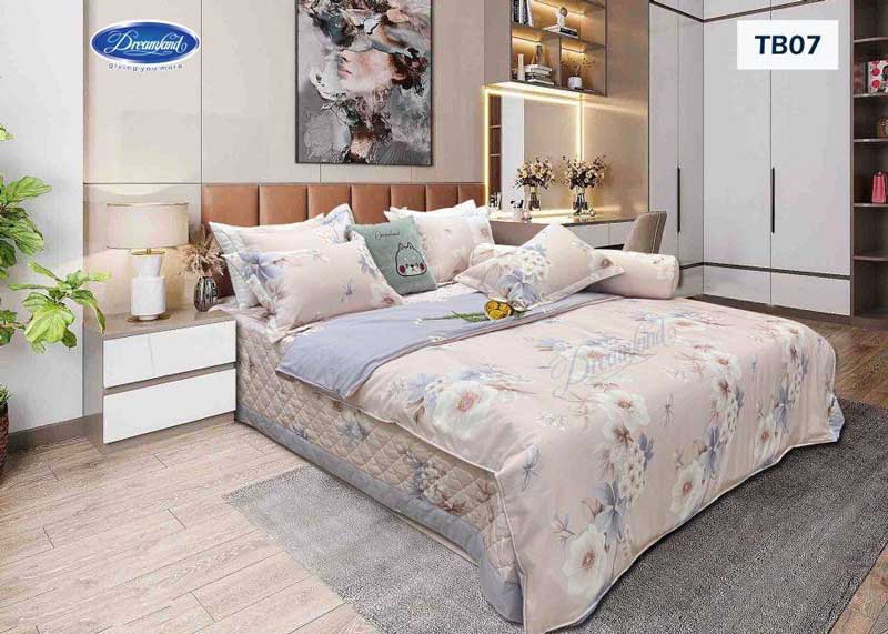 Bộ ga phủ Dreamland Tencel Bamboo TB07