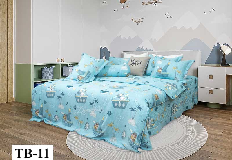 Bộ chăn ga Dreamland Tencel Bamboo TB11