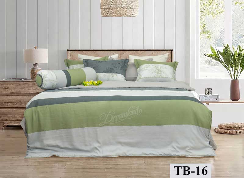 Bộ chăn ga Dreamland Tencel Bamboo TB16